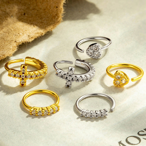 Gioielli Personalizzati all'Ingrosso Hengsen in <span class=keywords><strong>Argento</strong></span> Sterling 925 Placcato Oro, Piercing da <span class=keywords><strong>Naso</strong></span> Sexy Stile Americano per Donna - Product Image 4