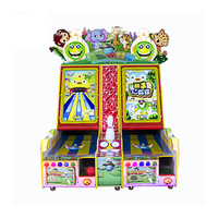 Machine de bowling automatique à monnayeur, simulateur de cricket, jeu d'arcade électronique en métal, multilingue (espagnol, anglais)