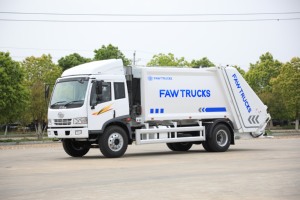 Faw xe tải chở rác để bán phía trước phía sau loader compactor xe tải 6 8 12 25 yard mới được sử dụng - Product Image 2