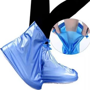 Wholesale Maxfree Men/Women's Waterproof Rain <b>Boot</b> <b>Covers</b> 1 Pair Sports Use Wear-Resistant Thick Anti-Slip Silicone/PVC Material - Product Image 2
