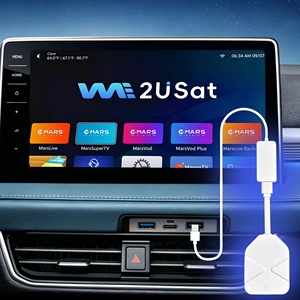 กล่องรับสัญญาณทีวี We2usat P6 Mini Smart TV Stick 8K สตรีมมิ่งมีเดียเพลเยอร์ ระบบแอนดรอยด์ 14 Ott TV Box แรม 4GB รอม 64GB wifi6 กล่องรับสัญญาณทีวี IPTV Stb - Product Image 1