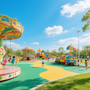 Inolp พรมปูพื้นสีพื้นยาง EPDM สำหรับเด็กอนุบาลกลางแจ้งผลิตจากประเทศจีน - Product Image 6