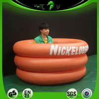 Hongyi Haute Qualité Gonflable Donuts Piscine Flotteur Anneau De Natation Personnalisé Piscine Jouet À Vendre