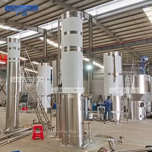 China manufacturer stainless steel tank gravity water filtering system automatic backwashing function