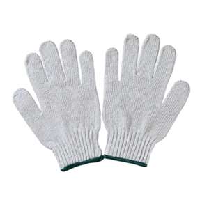 Guantes de Trabajo de Seguridad para Manipulación General, Tejidos en Vietnam, CVC Ivory, 7G, Transpirables, Reutilizables, con Puño Elástico - Product Image 5
