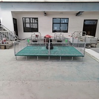 Nouvelle cage de maternité pour truies, enclos de nurserie, lit de gestation pour porcs en acier inoxydable, robuste et à forte capacité de charge