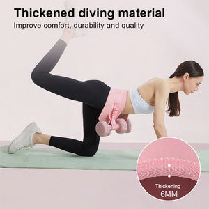 Ceinture d'exercice ajustable et douce pour la peau avec assistance haltères pour l'entraînement des fessiers à domicile - Product Image 3