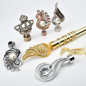 Accessoires de poteau de <span class=keywords><strong>rideau</strong></span> en <span class=keywords><strong>m</strong></span>étal moderne personnalisé de haute qualité <span class=keywords><strong>tringle</strong></span> à <span class=keywords><strong>rideau</strong></span> en fer et piste pour la décoration intérieure moderne - Product Image 1