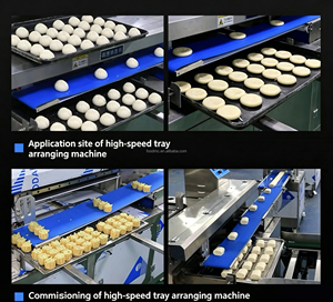 Nueva Máquina Automática para Armar Bandejas para Líneas de Producción de <span class=keywords><strong>Panadería</strong></span> y Alimentos Congelados a Base de Harina de Alto Rendimiento - Product Image 6