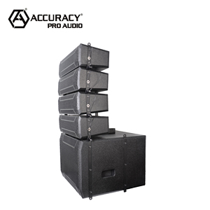 Précision Pro Audio LA412D-KIT <span class=keywords><strong>1000</strong></span> W Concert Stage Active Line Array Powered Speaker Sound PA System - Product Image 5