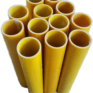 Tùy chỉnh pultruded Epoxy sợi thủy tinh rỗng Ống 3640 Epoxy Vòng sợi thủy tinh đùn ống ống - Product Image 1