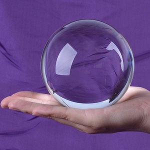 Esfera de Cristal Transparente de Alta Calidad K9 de 3 Pulgadas (80 mm), Bola de Cristal Fengshui en Blanco para Grabado Láser 3D, Ideal para Regalos - Product Image 1