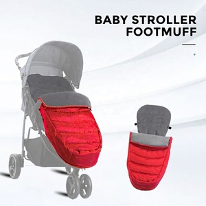 Sac de couchage pour bébé nouveau-né, hiver, 6 mois, 2 en 1, pour poussette, rouge, modèle Château, couverture de poussette pour bébé - Product Image 1