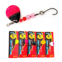 MISTER LURE nouveau design oem 2.2g 68mm métal cuillère leurre de pêche fabrication eau douce spinner cuillère truite leurre de pêche