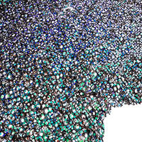 Vente directe d'usine 2023, tissu en dentelle à paillettes multicolores brodé de haute qualité pour maillots de bain, mariage, filles et garçons