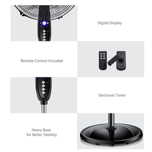 Home Appaliance Venta caliente 220V Ventilador de pie 16 pulgadas Ventilador eléctrico Ventilador de pie - Product Image 5