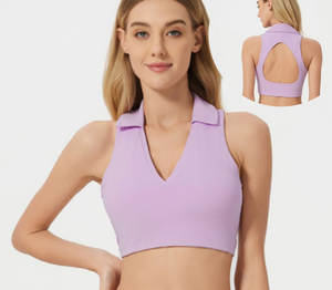 Aoyema เสื้อกล้ามออกกำลังกายระบายอากาศได้ดีสำหรับ<span class=keywords><strong>ผู้หญิง</strong></span>เสื้อกล้ามใส่เล่นโยคะฟิตเนสคอปกเสื้อเปิด<span class=keywords><strong>หลัง</strong></span><span class=keywords><strong>สวย</strong></span>งามฟรีไซส์สำหรับใส่เล่นกีฬาวิ่งโยคะ - Product Image 1