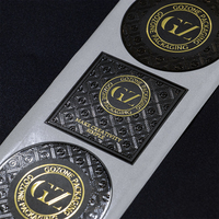 Autocollant personnalisé en vinyle imprimé feuille d'or logo découpé autocollant personnalisé étiquette cosmétique étanche UV autocollant