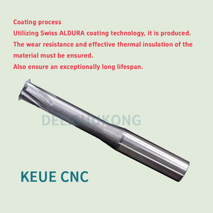 Fraise en acier au tungstène à filetage unique Pierre de blé impériale à 55 degrés avec revêtement BSP BSPT G ZG PT Altin OEM personnalisable - Product Image 3