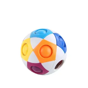 OEM personnalisé magique arc-en-ciel couleur balle Fidget Spinner Stress jouets éducatifs apprentissage Puzzle jouets