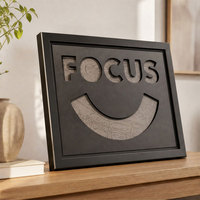 Cadre photo doré multi-ouvertures (8 emplacements) avec étoiles célestes et passe-partout noir, pour bureau, décoration intérieure