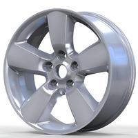 Jantes de voiture en alliage 20 pouces entièrement peintes, forgées par flux, 5x139.7, pour Dodge (vente en gros)