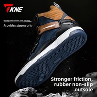 Chaussures de moto TKNE pour hommes, toutes saisons, anti-chute, respirantes, bottes de motard en coton, antidérapantes, décontractées, pour la course hors route