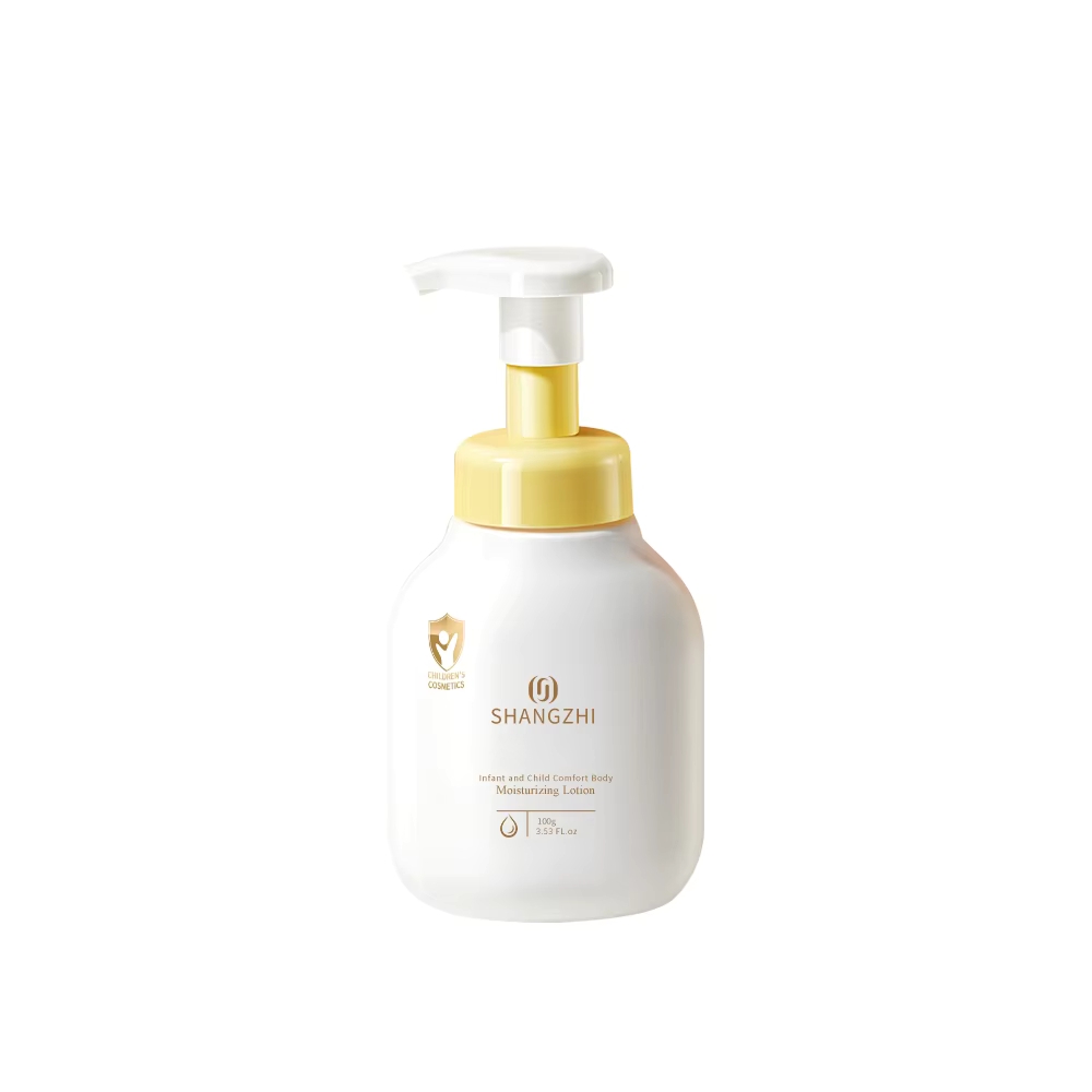 ORANGLES Organic Baby Comfort Milk Body Lotion 100ml – Fresh Scent Moisturizing Lotion & Skin Revitalizer for All Skin Types - detailed closeup view - Image 3 of 3 | great for travel | Texas | Free Shipping ORANGLES