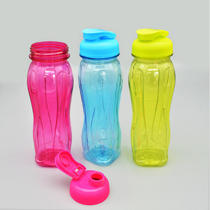 Pet Sports Water <b>Bottle</b> <b>750ml</b> Flip Top Reusable For Beverage Packaging - Product Image 3