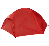 Tente de camping HOSA double couche quatre saisons, légère et portable, en polyester, pour 2 personnes, avec maille respirante, idéale pour l'été et la randonnée
