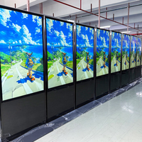 Tablero de visualización de la tienda, Panel de tótem, pantalla táctil Vertical, pantalla comercial, reproductores de publicidad, pantalla Lcd para marketing