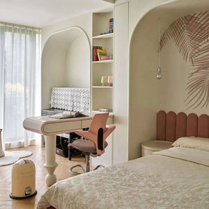 Set di Arredamento Moderno in Pelle e Legno per Camere d'Albergo, Soluzione Completa per Hotel 3-5 Stelle e <span class=keywords><strong>Appartamenti</strong></span> - Product Image 5