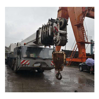 Penjualan Laris Demeg 120Ton AC120 Memakai Truk Derek untuk Ekspor