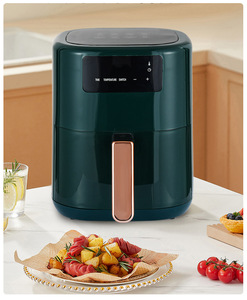Friteuse à <span class=keywords><strong>air</strong></span> portable 1350W Capacité 8L Friteuse non visible Friteuse domestique opaque et invisible Panneau à écran tactile LED <span class=keywords><strong>Air</strong></span> - Product Image 1