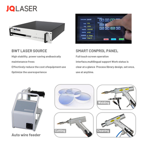 Hot <span class=keywords><strong>B</strong></span>án Thép Carbon Thép Không Gỉ Nhôm Laser Thợ Hàn Xách Tay 1500W Cầm Tay Laser Kim Loại Máy Hàn - Product Image 3