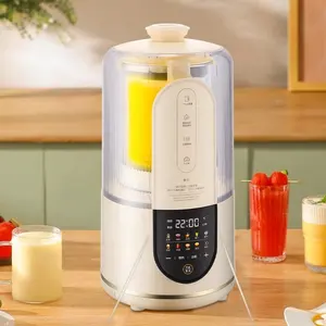 Demute 1.75 hộ gia đình sữa đậu nành máy mềm súp nấu ăn máy tự động Máy ép trái cây Milkshake sữa đậu nành Maker