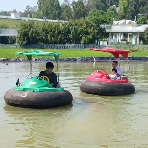 Meierya <span class=keywords><strong>Water</strong></span> Bumperboot Fiberglass Staal Trapperboot voor Twee Spelers Opblaasbaar Commercieel Gebruik 100-500kg Draagvermogen - Product Image 2