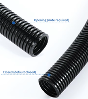 Tube ondulé flexible en spirale de PVC pour le conduit électrique résistant au feu de protection de câble métallique