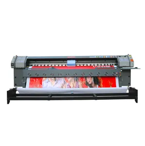 Stampante di grande formato ad alta velocità con testina di stampa 512i/1024i di vendita calda JADE5 stampante a solvente ecologica