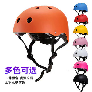 หมวกกันน็อคสำหรับปั่นจักรยาน สีแดง ระบายอากาศได้ ปรับขนาดได้ สำหรับผู้ใหญ่และเด็ก อุปกรณ์ป้องกันสำหรับกีฬากลางแจ้ง - Product Image 2