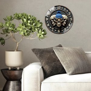 Horloge <span class=keywords><strong>murale</strong></span> ronde de 30x30 cm créée dans le <span class=keywords><strong>but</strong></span> de satisfaire pleinement les clients - Product Image 4