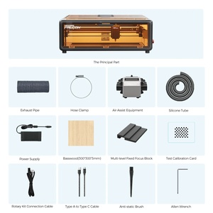 Grabador Láser Encapsulado Creality Falcon A1 de 10W, Cortador de Diodo de 305x381mm para Madera/Cuero/Plástico, Modo CO2 y Seguridad Clase 1 - Product Image 6