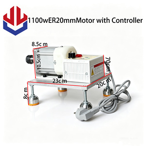 LIAMHYUAM 1100W Eje de Husillo de Alta Velocidad con Pinza ER para Máquina CNC de Grabado, Motor de Husillo para Fresado y Corte de <span class=keywords><strong>Madera</strong></span> - Product Image 4