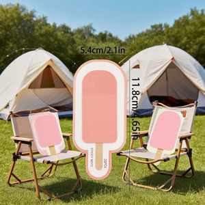 Pegatinas Autoadhesivas Coloridas con Diseño Creativo de Helado, Frescas y Divertidas para el Verano, Material de Oficina, Esenciales para el Regreso a Clases, Notas - Product Image 2