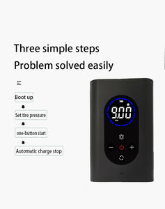 เครื่องสูบลมยางไร้สายพกพาอัจฉริยะ <span class=keywords><strong>M8</strong></span> Mini พร้อมพาวเวอร์แบงค์สำหรับจักรยานและรถยนต์ไฟฟ้า - Product Image 3