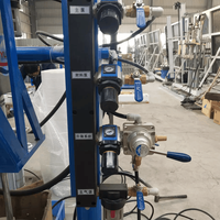 Machine d'épandage de mastic à deux composants manuel pour verre à double vitrage