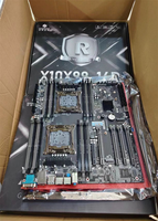 Carte mère X10X99 16D LGA 2011-3 XEON X99, format E-ATX, prend en charge le double processeur Intel, DDR4 RECC, NVME pour ordinateur de bureau