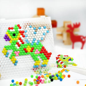 Perles PVA Hama en forme d'animal licorne, jouet éducatif pour enfants, perles de pulvérisation magiques, bricolage en gros - Product Image 2