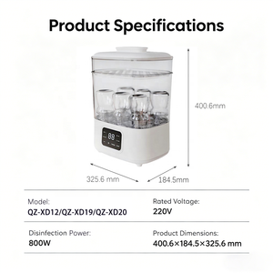 <span class=keywords><strong>Esterilizador</strong></span> y secador <span class=keywords><strong>de</strong></span> biberones, <span class=keywords><strong>esterilizador</strong></span> <span class=keywords><strong>de</strong></span> biberones a vapor para biberones, artículos para bebés y accesorios para extractores <span class=keywords><strong>de</strong></span> <span class=keywords><strong>leche</strong></span> - Product Image 3