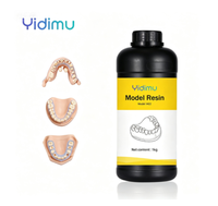 Résine Synthétique Ultra Haute Précision Marque Yidimu Pureté 99% Photopolymère Dentaire pour Fauteuil Dentaire - Spécial pour Modèles d'Imprimantes 3D Dentaires